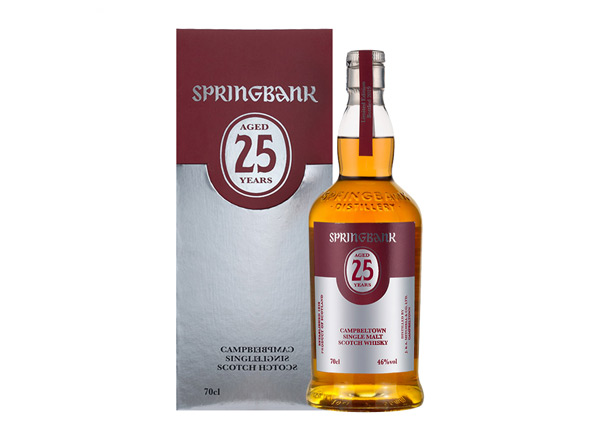 东莞云顶25年回收云顶威士忌SpringBank 46度坎贝尔镇苏格兰单一麦芽700m进口洋酒威士忌