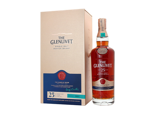 东莞The Glenlivet回收格兰威特25年苏格兰单一麦芽威士忌陈酿风味创造系列