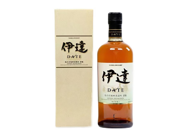 东莞Nikka Date回收一甲宫城峡蒸馏所产伊达调和型威士忌