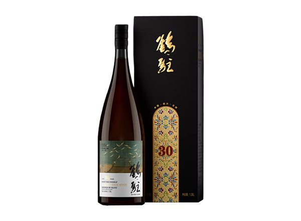 东莞鹤驻新花雕回收鹤驻30年瑞鹤图黄酒