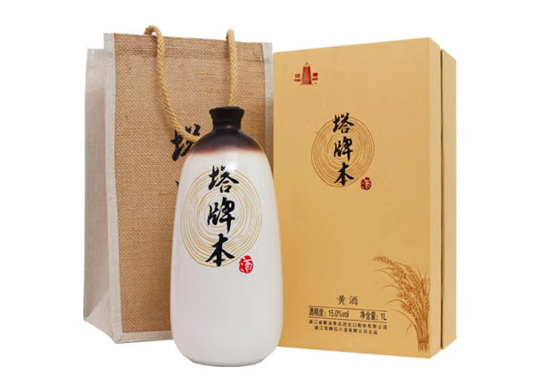 东莞塔牌黄酒回收塔牌本酒500ml/1000ml绍兴黄酒花雕酒礼盒