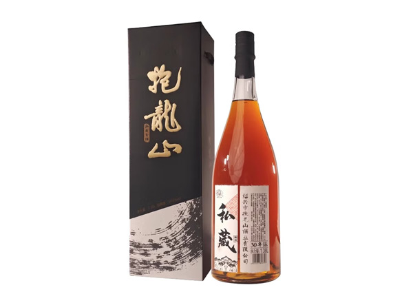东莞抱龙山黄酒回收抱龙山私藏30年陈酿1.38L礼盒装绍兴花雕酒