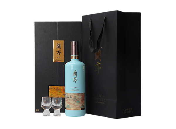 东莞会稽山黄酒回收兰亭大师三十年陈酿1L礼盒装绍兴黄酒